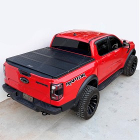 PROTECT 4-fold aluminum truck bed cover Ford Ranger Double Cab