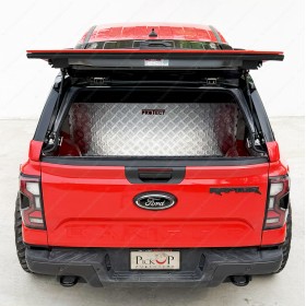 PROTECT aluminum front bed cover protection