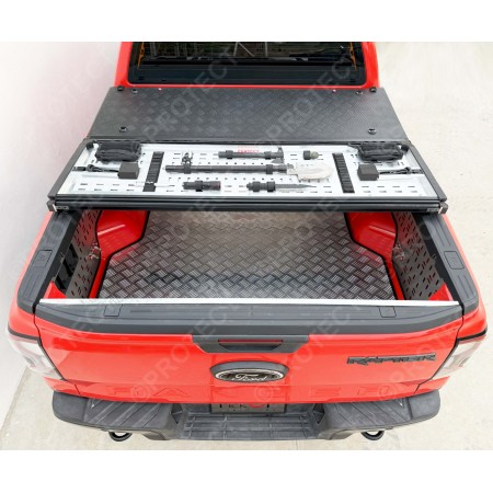 Taktische Aluminium Molle Platte für faltbare PROTECT Laderaumabdeckungen