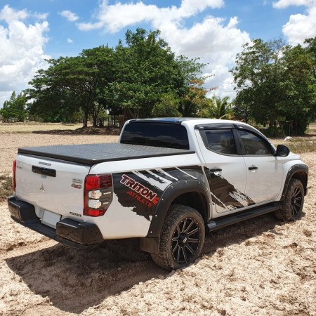 PROTECT faltbare Aluminum Laderaumabdeckung Mitsubishi L200 Double Cab