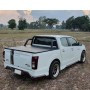 PROTECT faltbare Aluminium Laderaumabdeckung mit Überrollbügel Isuzu D-Max Doppelkabine